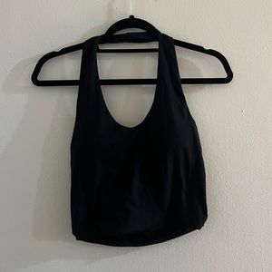 Klassy Network active wear halter crop top w removable padding